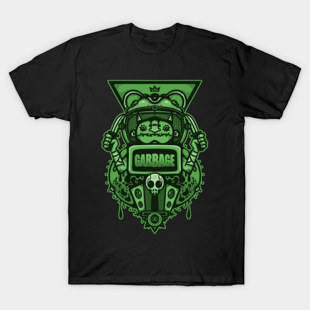 garbage green T-Shirt by manuvila